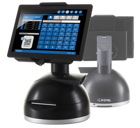 The PowaPOS T25 is the first hardware purpose-built for tablets, supporting POS applications across all operating systems. (Photo: Business Wire)