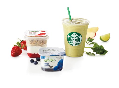 Evolution Fresh and Dannon are bringing delicious nourishment on-the-go to consumers nationwide through the launch of Evolution Fresh™ Greek Yogurt Products, Inspired by Dannon. (Photo: Business Wire)