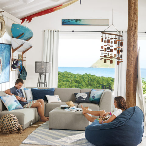 Kelly Slater for PBteen Sectional & Latitude Lounger (Photo: Business Wire)
