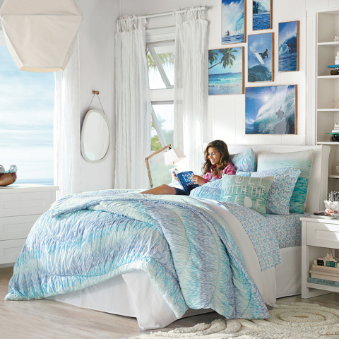 Kelly Slater for PBteen Trestles Quilt & Sham (Photo: Business Wire)