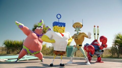 The World's Favorite Sponge Heads To Our World For The First Time Ever In The New Hit Movie SPONGEBOB SQUAREPANTS: SPONGE OUT OF WATER, Coming Ashore On Digital HD May 19 and Blu-ray™ Combo Pack June 2 (Photo: Business Wire)