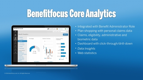 Benefitfocus' Offered Core Analytics (Graphic: Business Wire)