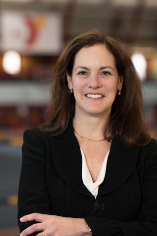 Newly announced President & CEO of the YMCA of Greater New York Sharon Greenberger at the Park Slope Armory YMCA. (Photo: Business Wire)