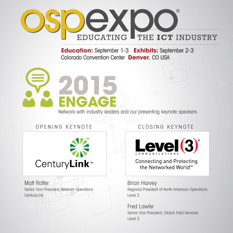 Engage At OSP EXPO 2015 (Graphic: Business Wire)
