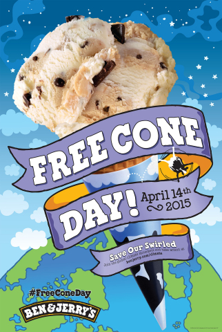 Free Cone Day 2015 (Graphic: Business Wire)