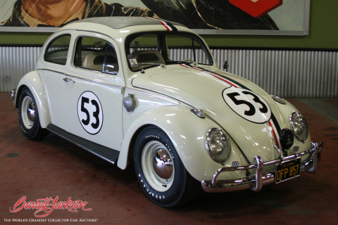 Herbie, Hollywood's Most Beloved Volkswagen Beetle, to Cross the Block at Barrett-Jackson Palm Beach (Photo: Business Wire)