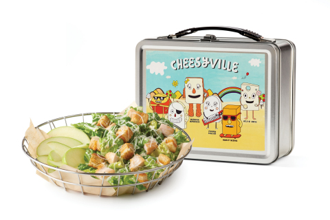 The Melt's new kid menu item: Chicken Caesar Salad served w/ fresh apples, $4.95. (Photo: Business Wire)
