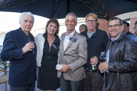 From left to right: Primo Angeli (Founder and Creative Director, Primo Angeli Design), Renee Blodgett (CEO and Founder, Magic Sauce Media), Ron Young (CEO and Founder, Shocase), Chuck McBride (Founder and Executive Creative Director, Cutwater) and Rod Mickels (CEO and Founder, InVision Communications) (Photo: Business Wire)