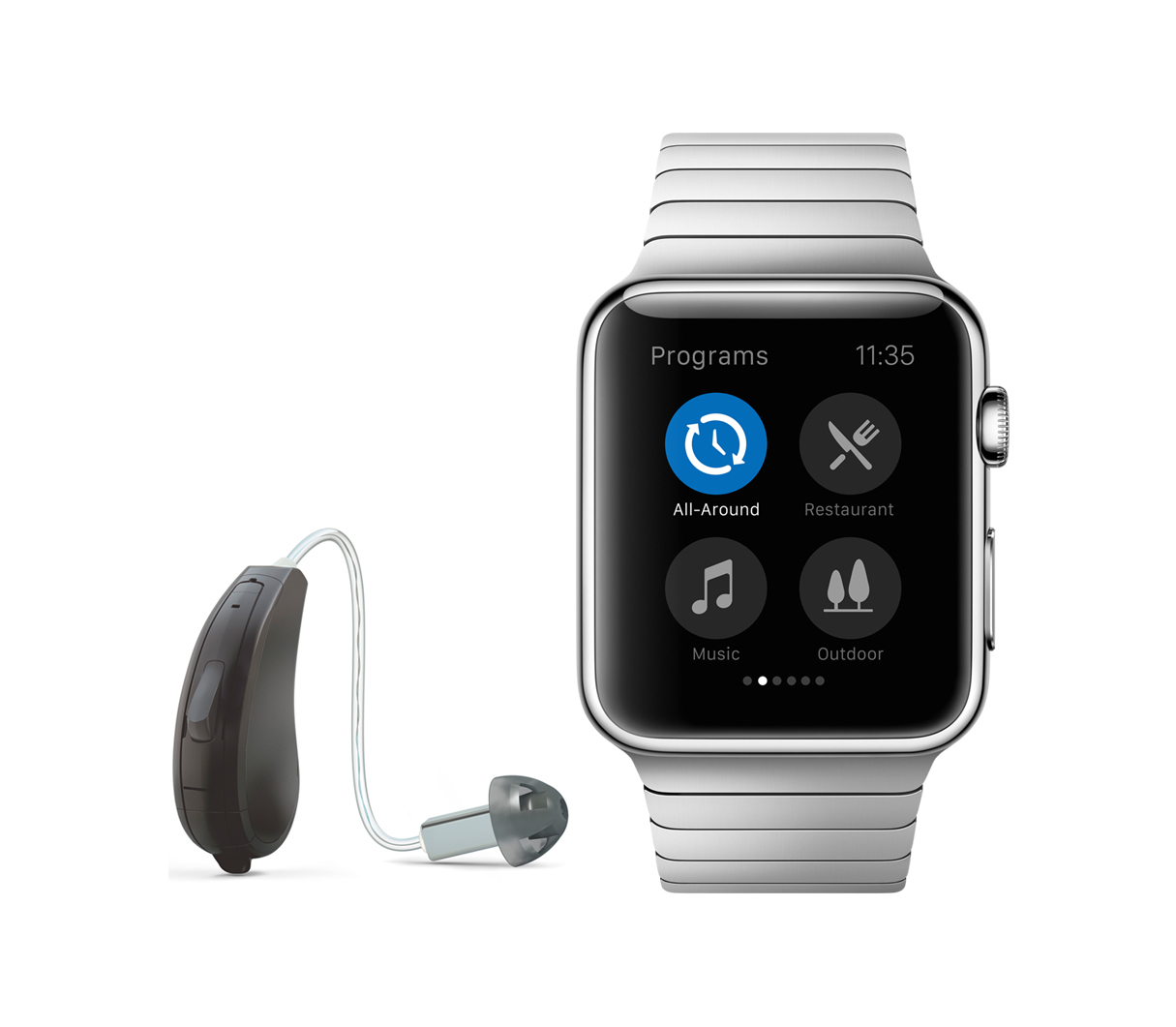 Apple watch store hearing aids