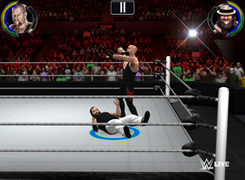 2K today announced the first simulation-based WWE video game for mobile platforms, WWE® 2K, is available now for download on iOS and Android devices. Available at a price point of $7.99, WWE 2K offers authentic WWE gameplay in a mobile format through inspiration from several popular gameplay elements and modes from the WWE 2K flagship WWE video game franchise available on consoles. (Graphic: Business Wire)
