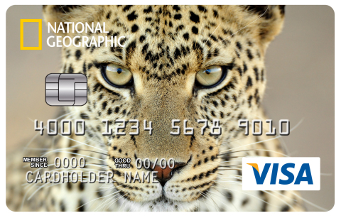 The National Geographic Society, one of the world’s largest nonprofit scientific and educational organizations, and First Bankcard, a division of First National Bank of Omaha and a leading issuer of credit cards, announce the launch of the new National Geographic Visa® Card. (Graphic: Business Wire)