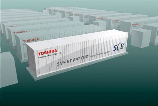 Toshiba to Supply Lithium-ion Battery Energy Storage System for