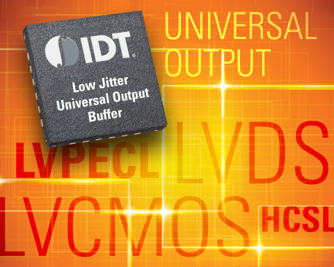 IDT Combines Flexibility and Performance with New Programmable Universal Output Fanout Buffers (Graphic: Business Wire)