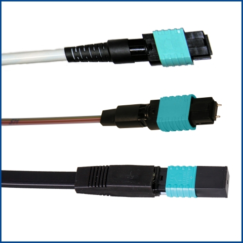 Industry's First 8 Fiber QSFP-40G-SR4 MPO Splice-On Connectors for 40G/100G Data Center Connectivity by Sumitomo Electric Lightwave Corp. (Photo: Business Wire)