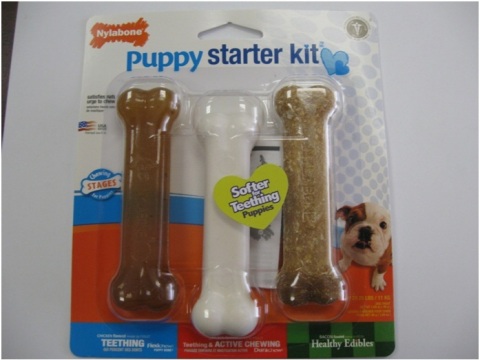 Nylabone Puppy Starter Kit - Best by Date 3/22/18 Lot No. 21935 (Photo: Business Wire)