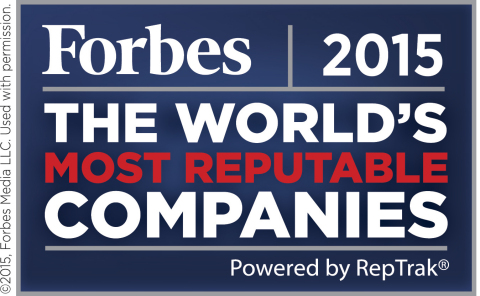 Spirits company Bacardi has been named among the most reputable companies in the world, according to the annual Global RepTrak® 100 list recently released by the Reputation Institute and published in Forbes. The Global RepTrak rankings measure the public’s perception of companies based on seven dimensions: innovation, leadership, governance, citizenship, workplace, performance, and products/services. Family-owned Bacardi ranked #90, the highest ranking spirits company to make the annual list. (Graphic: Business Wire)