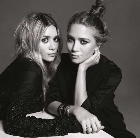 Mary-Kate and Ashley Olsen Portrait (Credit: Amy Troost)