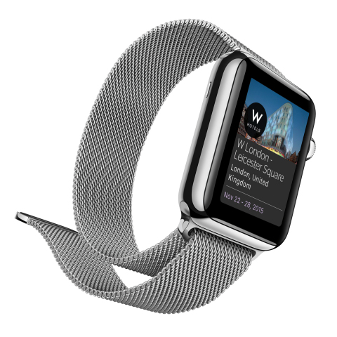 Starwood Hotels & Resorts - SPG App for Apple Watch (Photo: Business Wire).