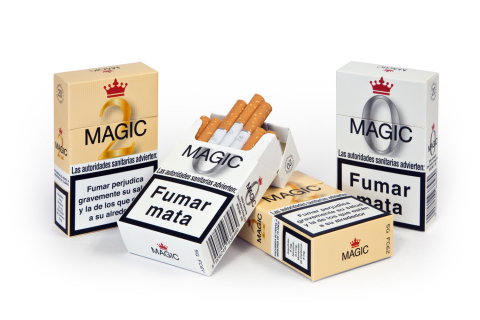 0.0 mg Nicotine MAGIC 0 and 0.2 mg Nicotine MAGIC 2 Cigarettes (Photo: Business Wire)