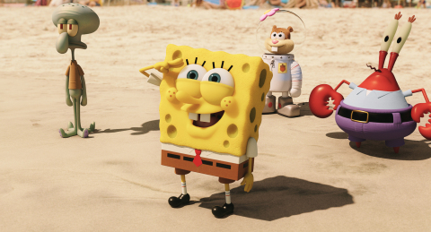 Paramount Pictures and Nickelodeon Movies made a global splash with "The SpongeBob Movie: Sponge Out of Water" (Photo: Business Wire)