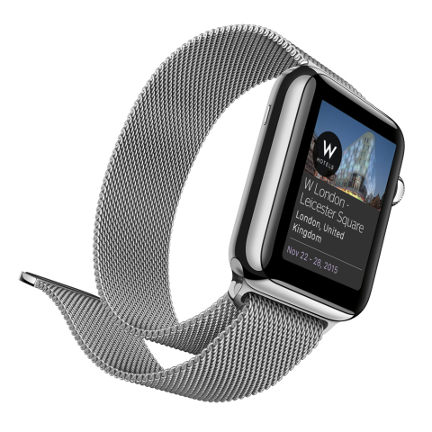 Starwood Hotels & Resorts - SPG App for Apple Watch (Photo: Business Wire).