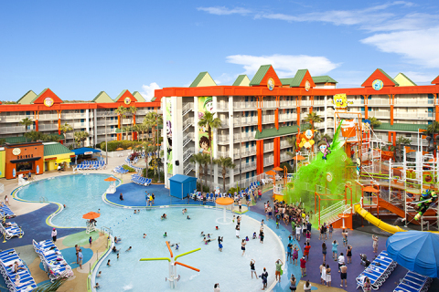 Nickelodeon Hotel's Lagoon Pool (Photo: Business Wire)