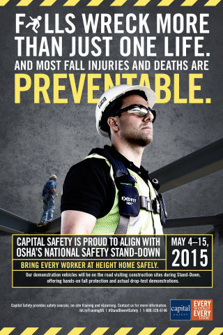 Capital Safety Stand-Down (Graphic: Capital Safety)