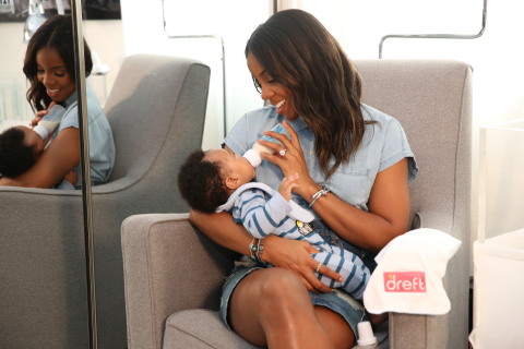 Kelly Rowland and her son, 6-month-old Titan, will be chronicling the unforgettable moments they share as a family exclusively on Dreft's social media channels throughout 2015. (Photo: Matt Sayles/Invision Agency for Dreft)