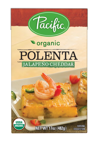 Pacific Foods Organic Polenta Jalapeño Cheddar (Photo: Business Wire)