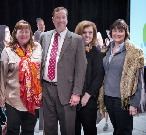 Karen Felsted, owner PantheraT Veterinary Management Consulting; Patrick Keefe, national manager, veterinary medicine, CareCredit; Louise Dunn, owner Snowgoose Veterinary Management Consulting; and Charlotte Lacroix, DVM, JD, owner and chief executive officer of Veterinary Business Advisors, Inc.