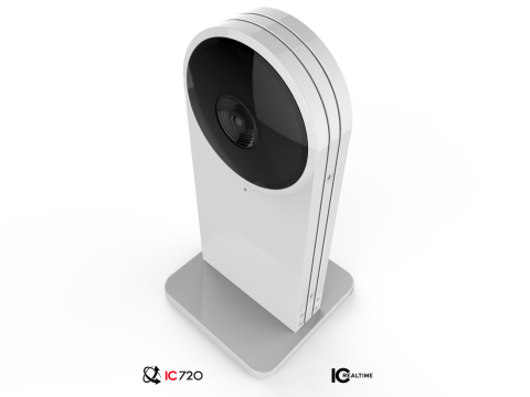 The IC Realtime IC720 Virtual PTZ camera makes use of dual-megapixel sensors and a proprietary App to deliver fully-immersive 360x360 video views (Photo: Business Wire)