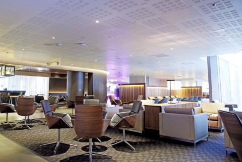 oneworld Business Lounge seating (Photo: Business Wire) 