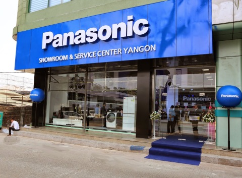 Panasonic Showroom-Service Centre Yangon Myanmar (Photo: Business Wire)