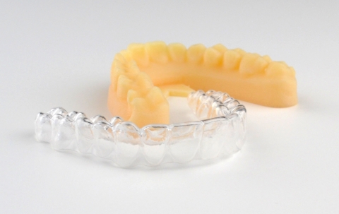 Stratasys Objet Eden500V 3D Printers are an integral part of the production of ClearCorrect's clear orthodontic aligners. Photo: Stratasys