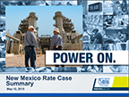 New Mexico Rate Case Presentation