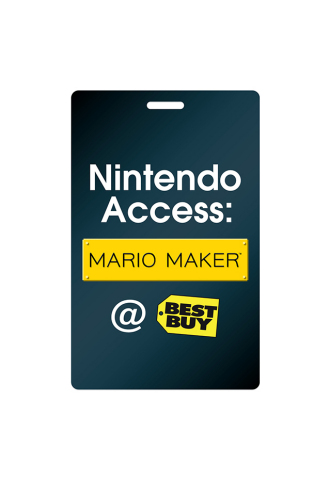 On two days during the week of E3, participating Best Buy locations will open their doors to let fans try out the upcoming Mario Maker game for the Wii U console. (Photo: Business Wire) 