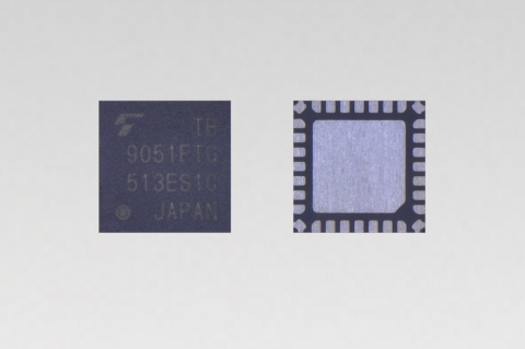 Toshiba: small-sized motor driver IC "TB9051FTG" for DC brushed motors intended for automotive electronic throttle control. (Photo: Business Wire)