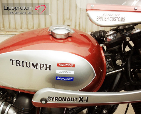 Triumph Bonneville T100 motorcycle, customized by British Customs (Photo: Business Wire)