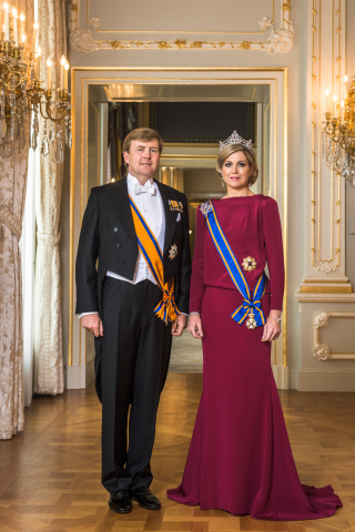 His Majesty King Willem-Alexander and Her Majesty Queen Máxima of the Kingdom of the Netherlands (Photo: Business Wire)