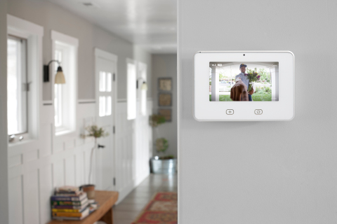 See visitors from your Vivint SkyControl panel (Photo: Business Wire) 
