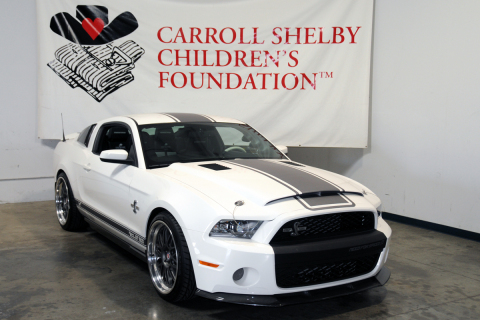 The Carroll Shelby Foundation will sell the world's only official "Need for Speed" Ford Shelby GT500 Super Snake through an online auction from May 16-26, 2015. (Photo: Business Wire)