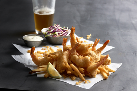 Shrimp and Chips at Brick House Tavern + Tap (Photo: Business Wire)