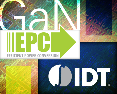 IDT and EPC Collaborate to Integrate Gallium Nitride and Silicon for Faster, Higher Efficiency Semiconductor Devices (Graphic: Business Wire) 