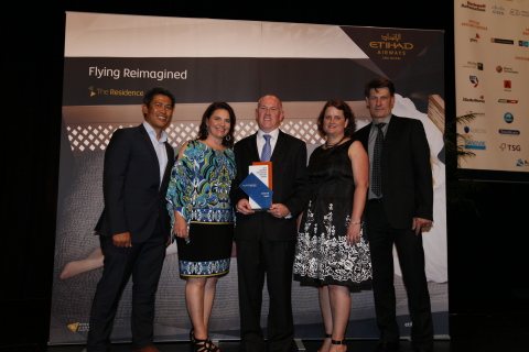 Dingo Receiving Award at Austmine 2015 (Photo: Business Wire)