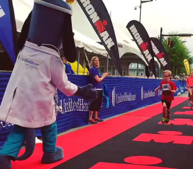UnitedHealthcare is teaming up with IRONKIDS for the first IRONKIDS Raleigh Fun Run, where kids ages 3-15 will have the opportunity to race on the same course as LexisNexis IRONMAN 70.3 Raleigh presented by PNC athletes (Video: Dana Coleman).