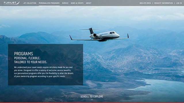 Experience the next chapter of Flexjet.com with a video tour.