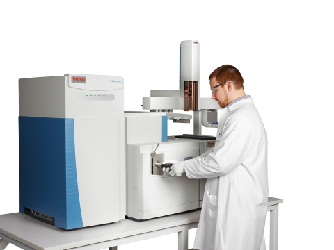 The new Thermo Scientific Q Exactive GC hybrid quadrupole-Orbitrap GC-MS/MS instrument represents the first-ever commercial system offering a combination of gas chromatography and HRAM Orbitrap mass spectrometry. (Photo: Business Wire)