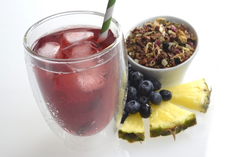 Visit Teavana in store on National Iced Tea Day, June 10, for a free Pineapple Berry Blue iced tea. (Photo: Business Wire)