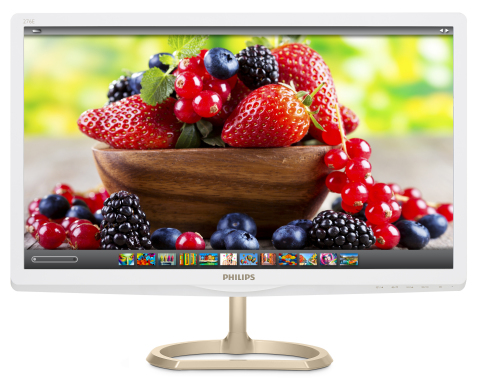 The Philips 27&rdquo; Full HD monitor, the first monitor with Color IQ technology, achieves 99% Adobe RBG color at mainstream prices. (Photo: Business Wire)