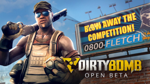 Dirty Bomb Open Beta Now Live on Steam (Graphic: Business Wire)